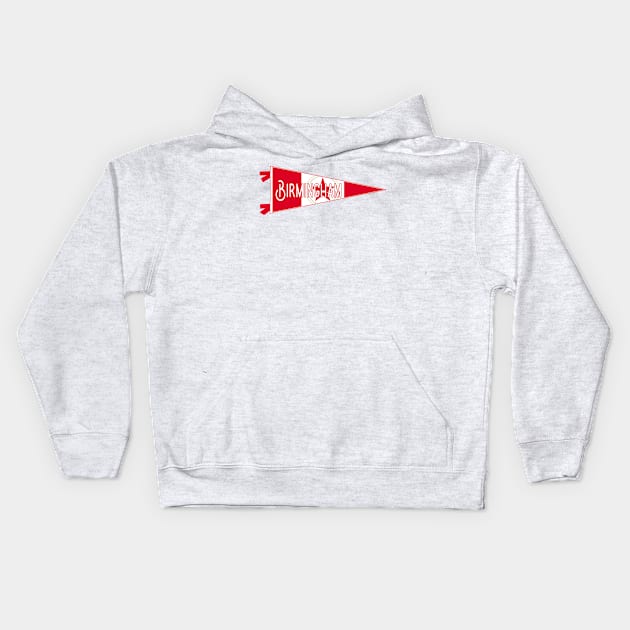 Birmingham Pennant Kids Hoodie by zsonn